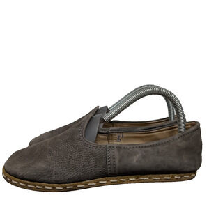 Sabah Flats Womens EU39 US 8 Baja Slip On Leather Sustainable Leather Minimalist